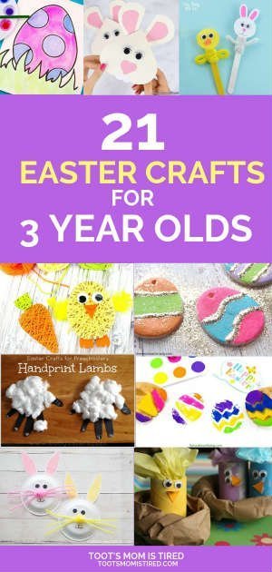 21 Easter Crafts for 3 Year Olds Toot s Mom is Tired